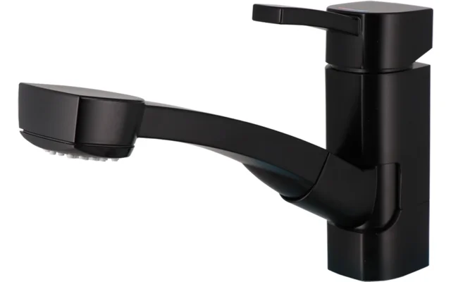 Comet CAPRI Einhebelmischer mit ausziehbarer Dusche PICCINA schwarz