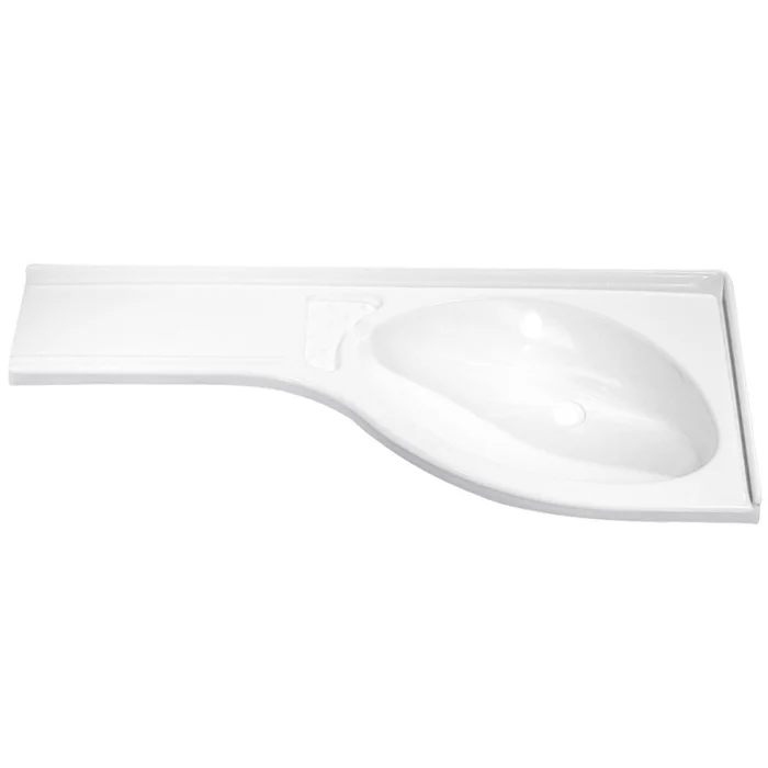 Comet Eckwaschbecken Ablage links