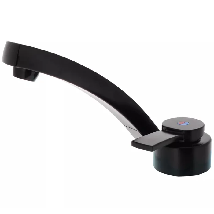 Comet Einhebelmischer Florenz Kompakt starr, schwarz matt