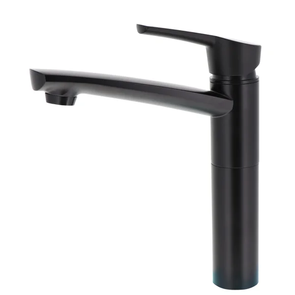 Comet Einhebelmischer NIZZA, Höhe 25 cm, Auslauf 16 cm, mattschwarz