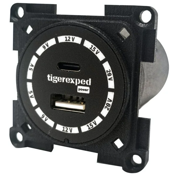 Convertiger 100 – USB-C/-A Ladedose mit Buck-Boost Converter