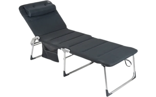 Crespo AA-363 Lounger Air Elite Liegestuhl dunkelgrau