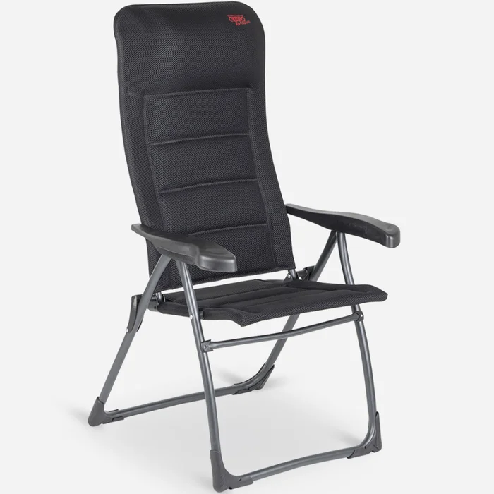 Crespo Campingstuhl XS Air-Deluxe AP/215, schwarz