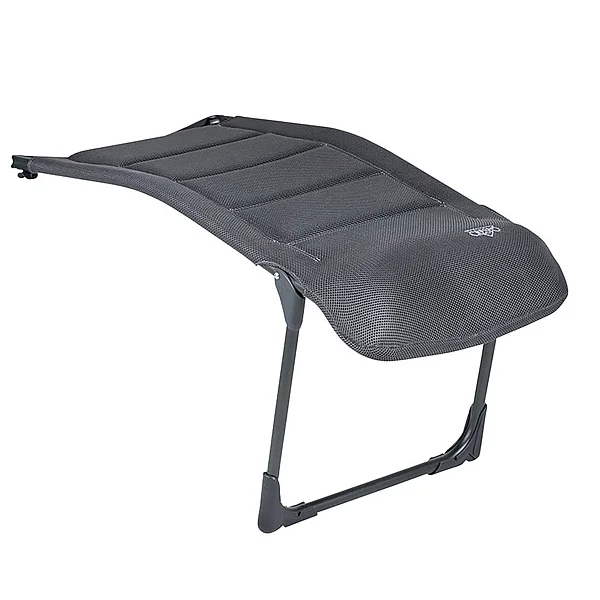 Crespo Fußauflage Air Deluxe gepolstert, grau