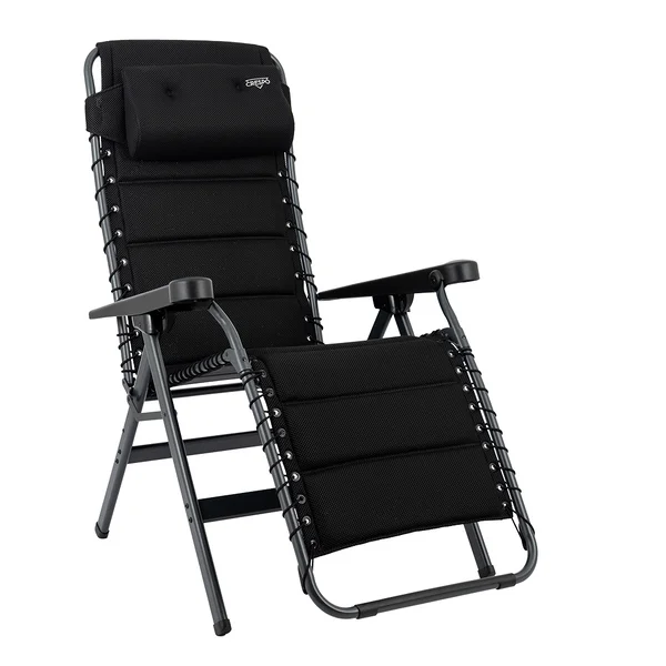 Crespo Relaxliege CR AP-232/80 Air-Deluxe, schwarz