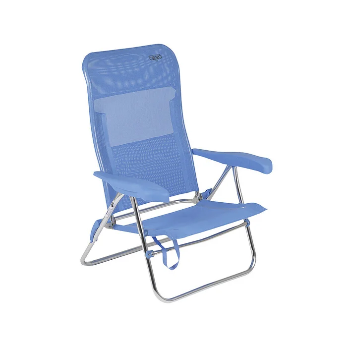 Crespo Strandstuhl Beach Chair blau