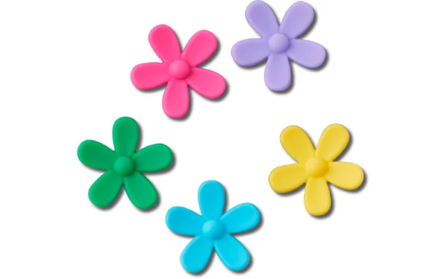 Crocs Jibbitz Flower Power Schuhanstecker 5er-Pack
