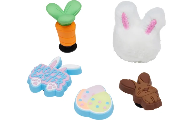 Crocs Jibbitz Hoppy Easter Schuhanstecker 5er-Pack