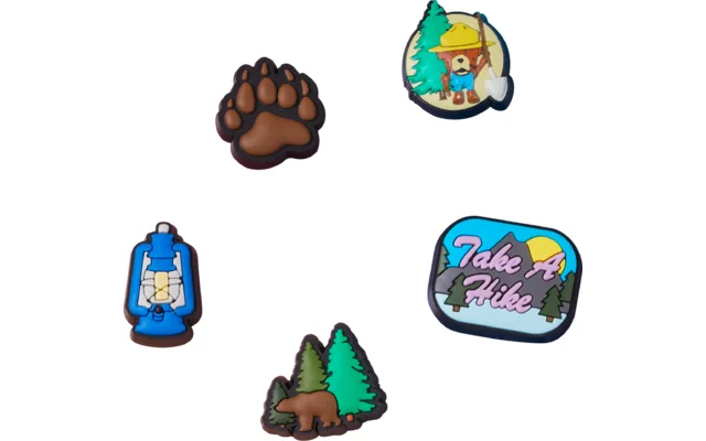 Crocs Jibbitz Take a Hike Schuhanstecker 5er-Pack