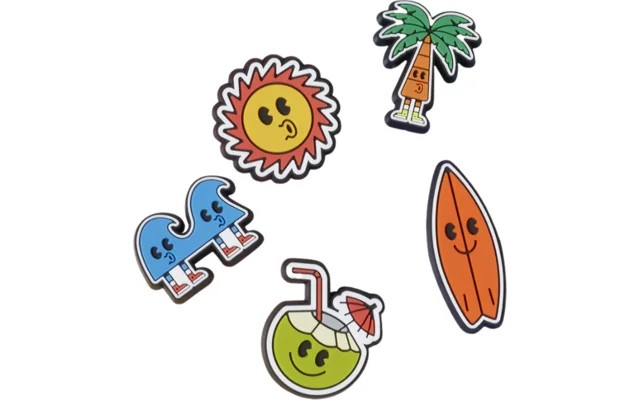 Crocs Jibbitz Tropic OH Schuhanstecker 5er Pack