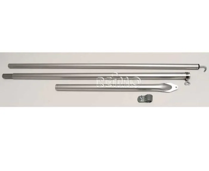 Dachhakenstange 165-250 cm, Alu, Ø32mm