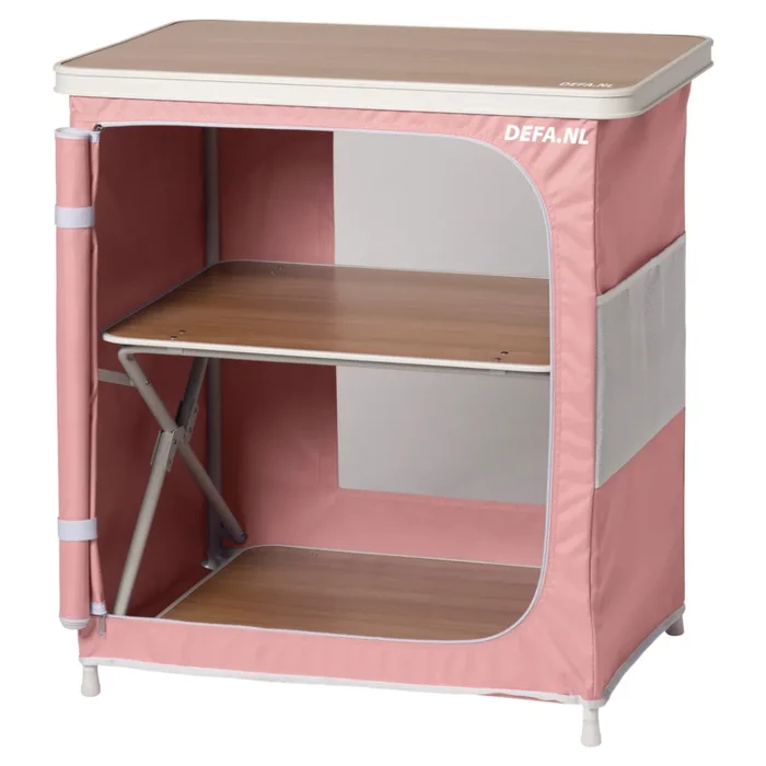 DEFA Vorratsschrank Cabinet Beachy 80, pastellrosa