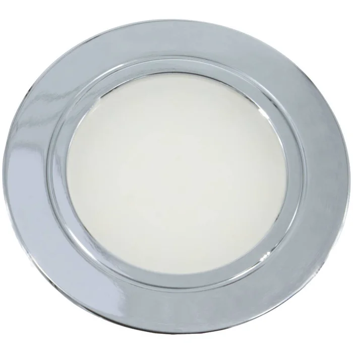 Dimatec Einbauspot Diffusor, 6,8 cm, 18 LEDs – chrom