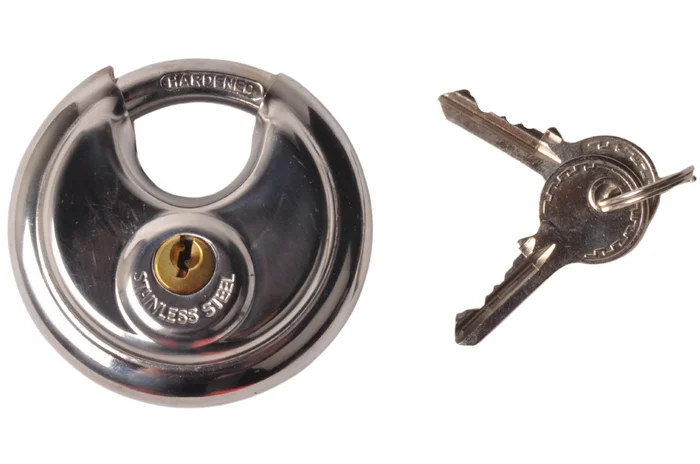 Diskusschloss aus gehärtetem Stahl (basic)