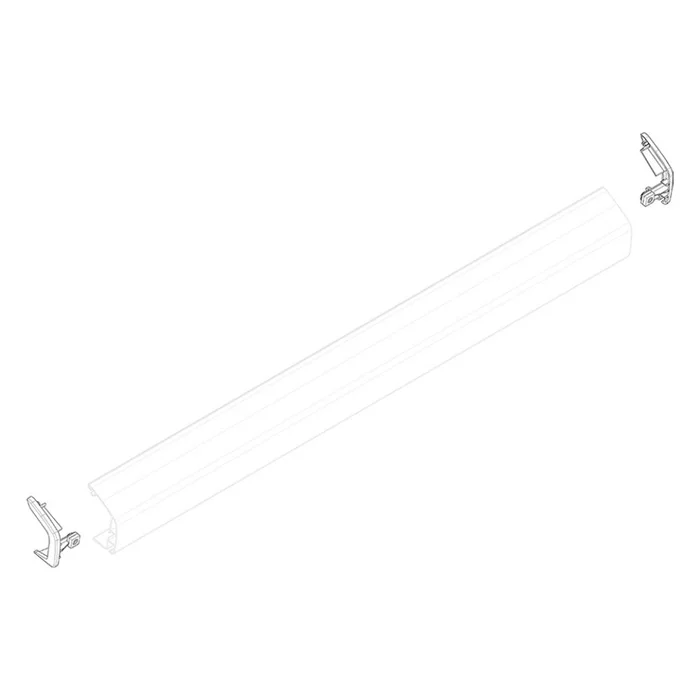 Dometic Frontblendenendkappe, anthrazit, links für Markise (Nr. 44700001041)