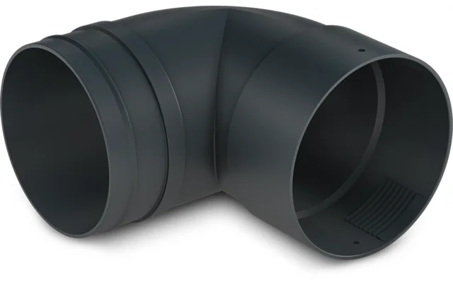 Dometic Kniestück für Kombiheizung Dometic TwinBoost mit Rohrleitung Ø65 mm / Ø72 mm Luftauslässe