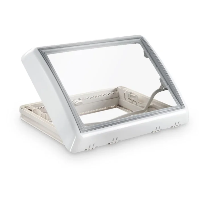 Dometic Midi Heki Style Bügel mit Zwangsbelüftung, weiß (700 x 500 mm)