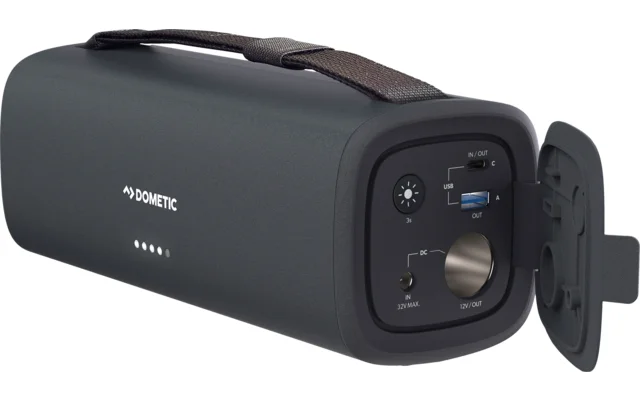 Dometic Tragbare LiFePO4 Batterie PLB15 mit Leuchte 15 Ah