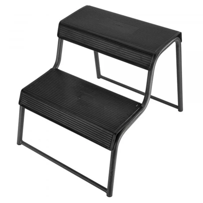 Doppelte Trittstufe mit Rutschschutz