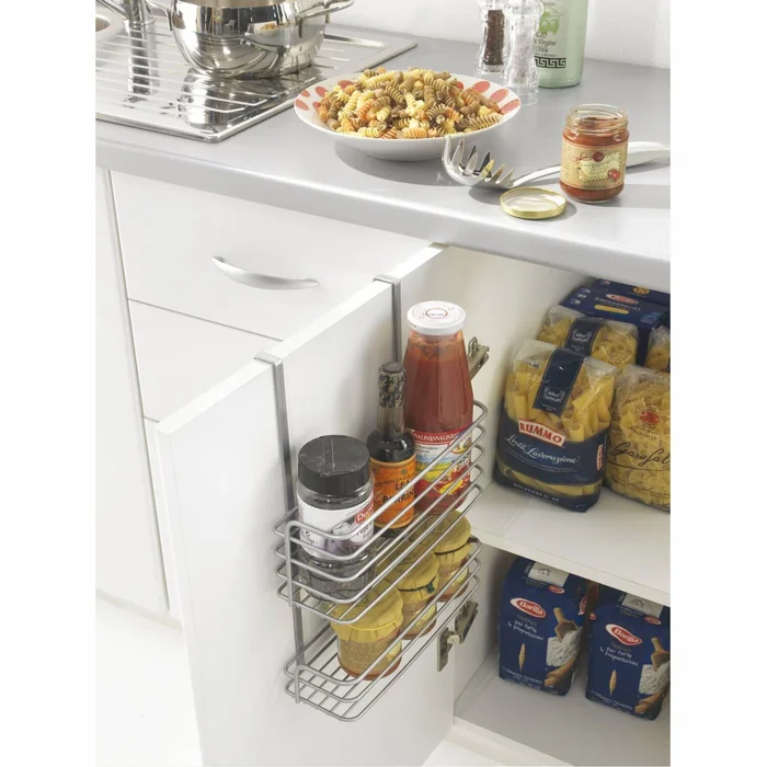 Doppelter Abfallkorb zum Aufhängen METALTEX