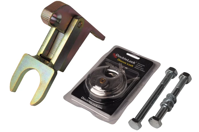 DoubleLock A60 Fixed Lock – Basiskupplungsschloss für ungebremste Kupplungen – 2x vertikal M12