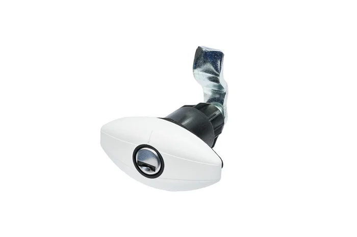 Drehspannverschluss Ellipse – Klein – Weiß