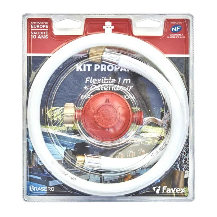 Druckminderer-Set mit Grilllyre