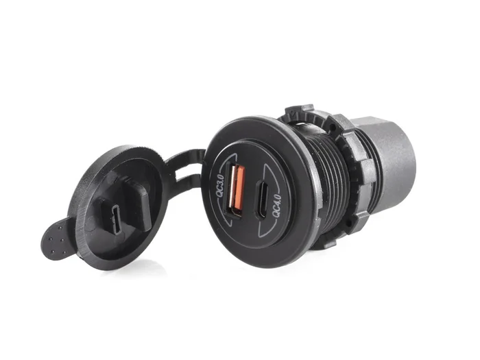 Dual USB Ladesteckdose 12 V / 24 V