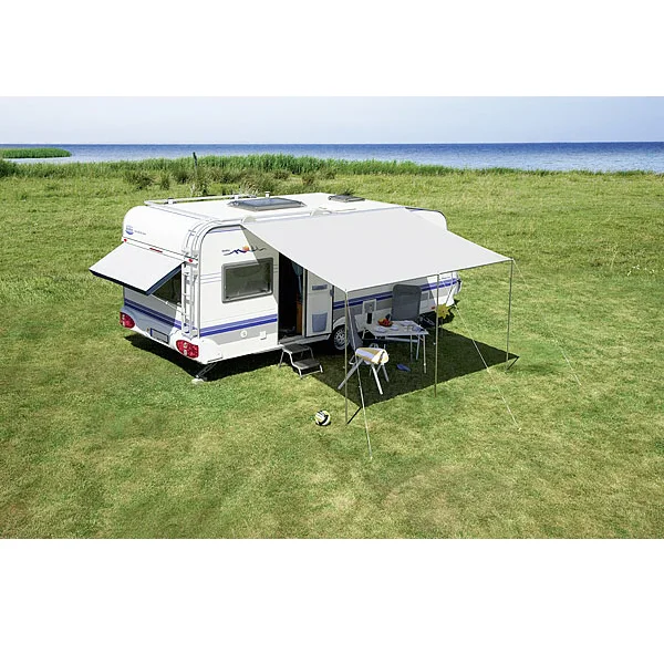 DWT Sonnendach Flora grau, Gr. 1 – 200 x 240 cm