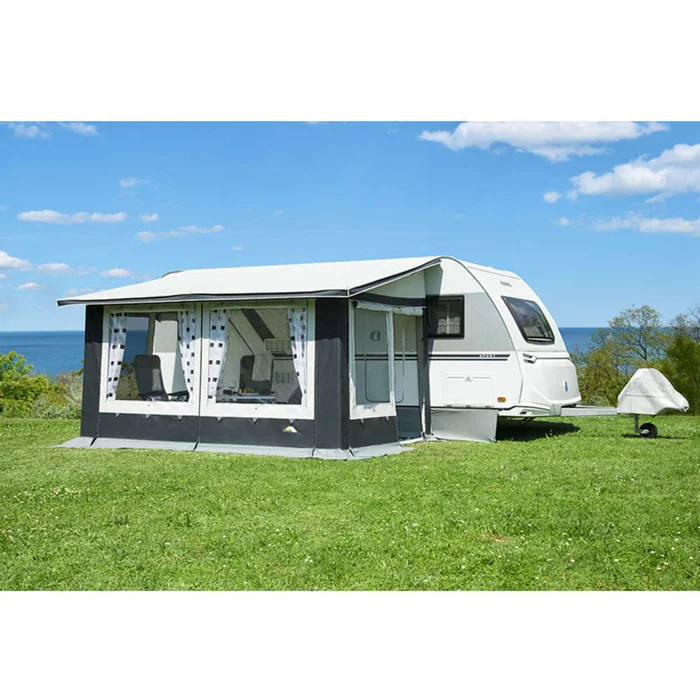 DWT Vorzelt Juwel 4 Seasons Gr. 1 – 300 x 240 cm, mittig einziehbar