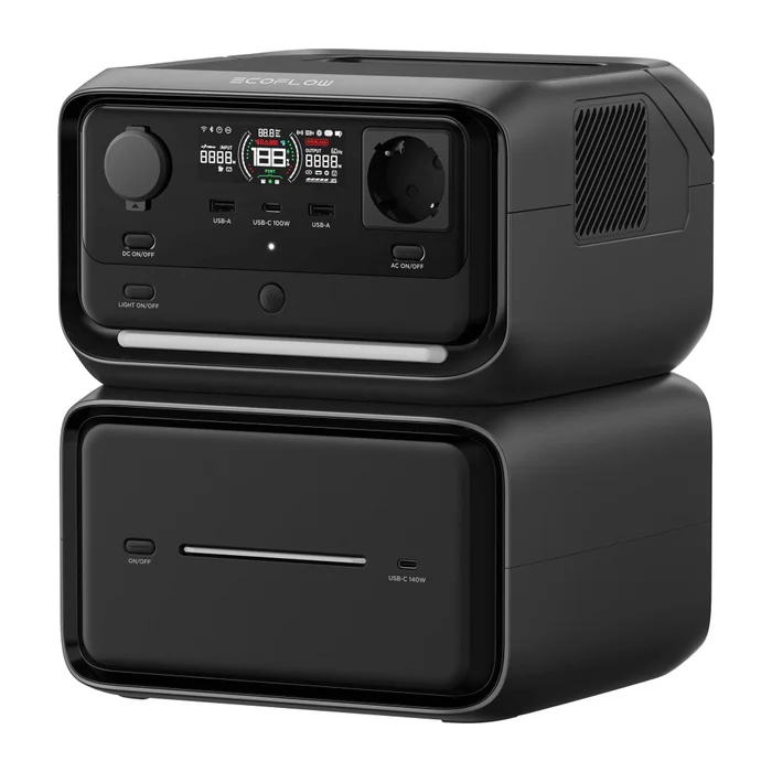 EcoFlow Powerstation RIVER 3 Max Plus mit Zusatzakku