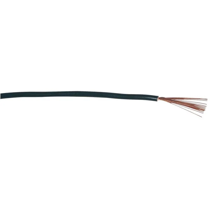 Elektrisches Kabel 1 x 1,5 mm2 schwarz