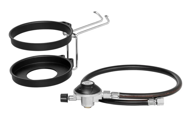 Enders Kartuschenhalter-Set inkl. Gasschlauch und Regler für Gasgrill Urban II / Explorer II