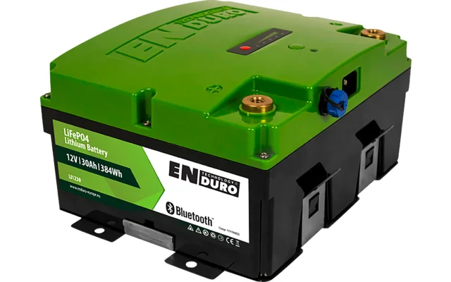 Enduro LI1230BT Lithium LiFePO4 Batterie 12 V / 30 Ah mit Bluetooth-Modul