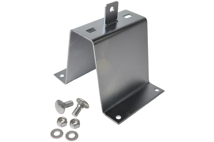 Ersatzradhalter (Premium) inkl. 2 x Schraube M12 + Unterlegscheibe und selbstsichernde Mutter (ohne Diskusschloss)