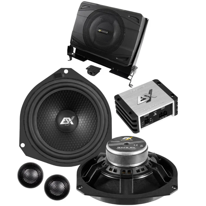 ESX Soundsystem DBJ-Kit 2 für Fiat Ducato ab Bj. 2006/07, inkl. Aktiv-Subwoofer
