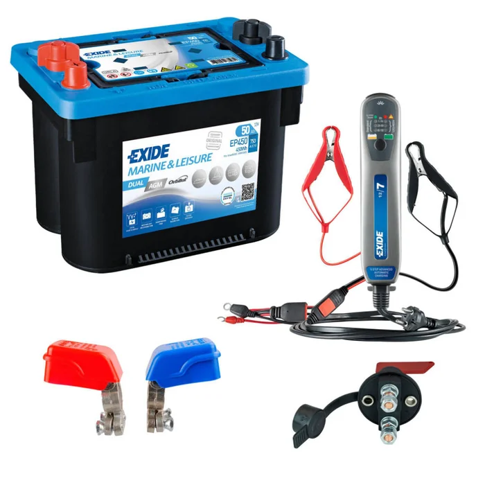 Exide PowerSet Dual AGM EP 450