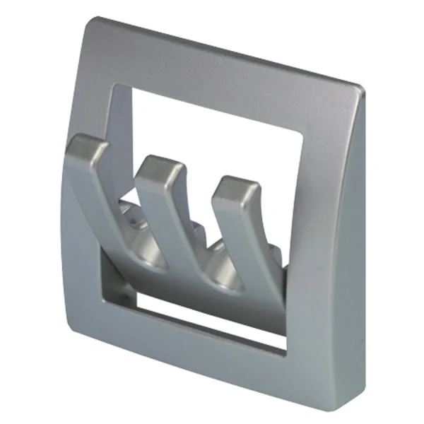 Fawo Garderobenhalter mit 3 Haken, silber matt