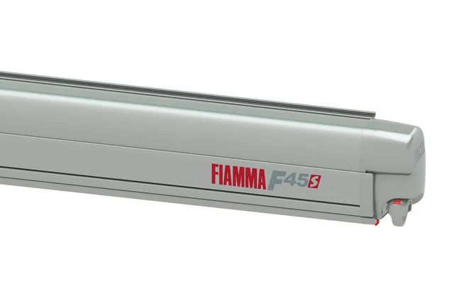 Fiamma F45s Wandmarkise 260 cm für Rechtslenker VW T5/T6 Multivan / Transporter (Titanium / Royal Grey)
