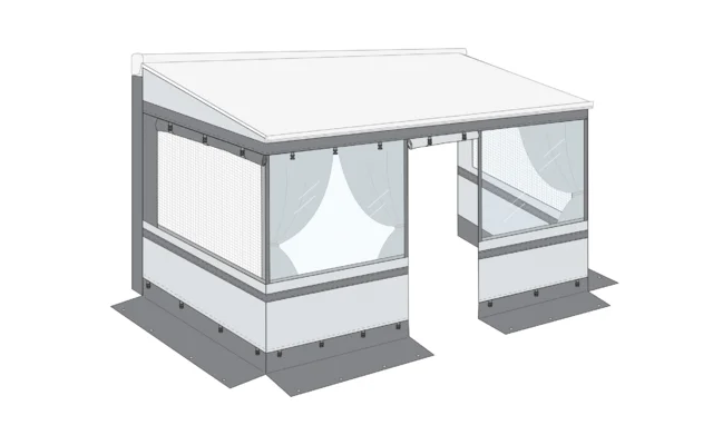 Fiamma Front Panel F für Markisenzelt Privacy Room 600 F80L Fiamma Ersatzteilnummer 98660-142