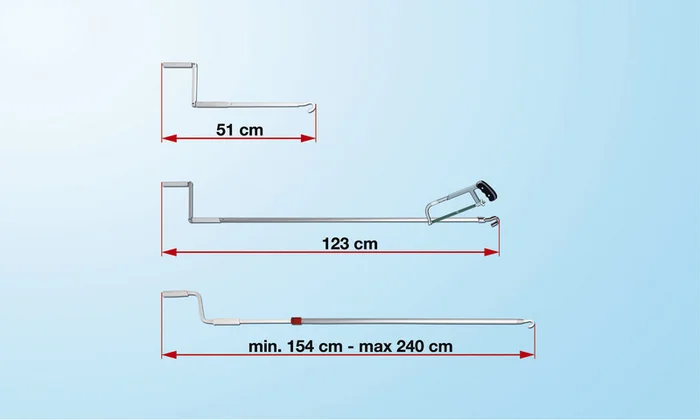 FIAMMA Handkurbel 154-240cm