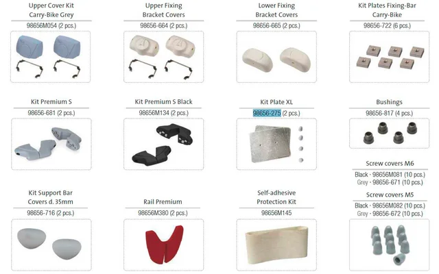 Fiamma Innenplatten Aluminium passend für Carry Bike allgemeine Teile – Fiamma Ersatzteilnummer 98656-275