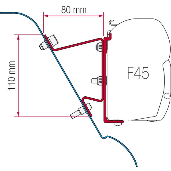 Fiamma Kit F45 – Sprinter H3 u. Crafter H3