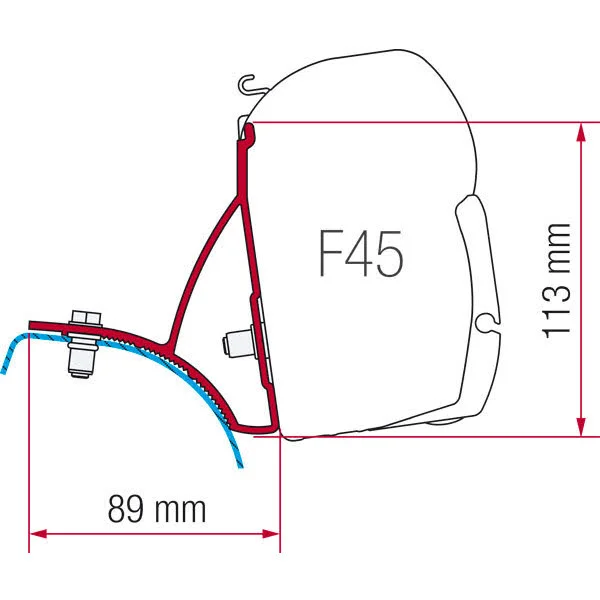 Fiamma Kit F45 – Trafic/Vivaro/Primastar