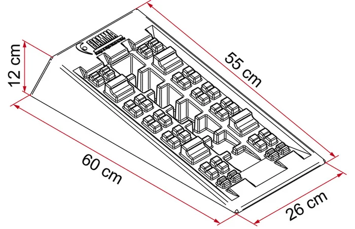 Fiamma Level-System Jumbo – XXL Auffahrkeile