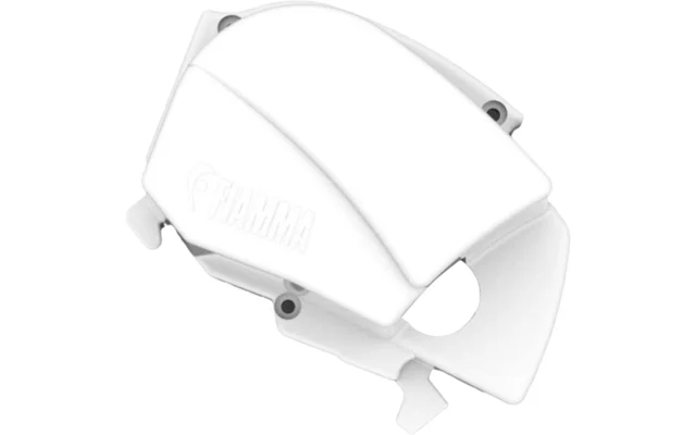 Fiamma linke Endkappe für Markise F80L 450 – 600 – Farbe Polar White Fiamma Ersatzteilnummer 98673-258