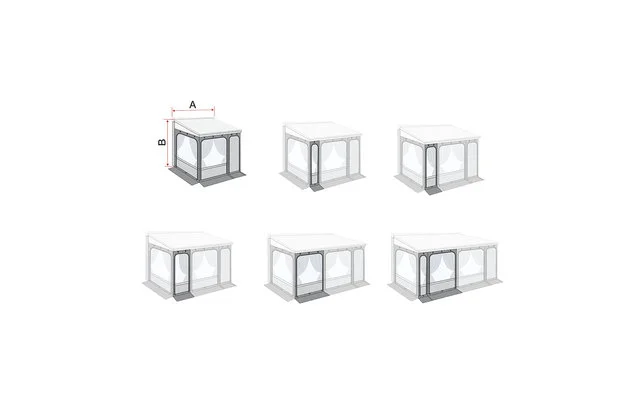 Fiamma Privacy Room / Caravanstore ZIP XL Frontpanel für Markisenvorzelte