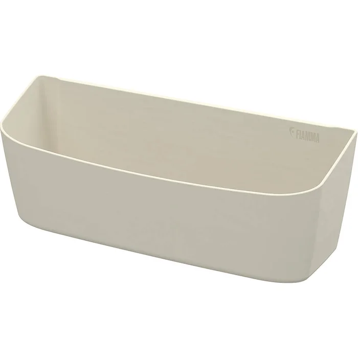 Fiamma Staubehälter Pocket Plus cremeweiß Gr. M 26 x 9 x 8,5 cm