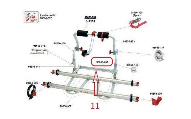 Fiamma Unterer Halter