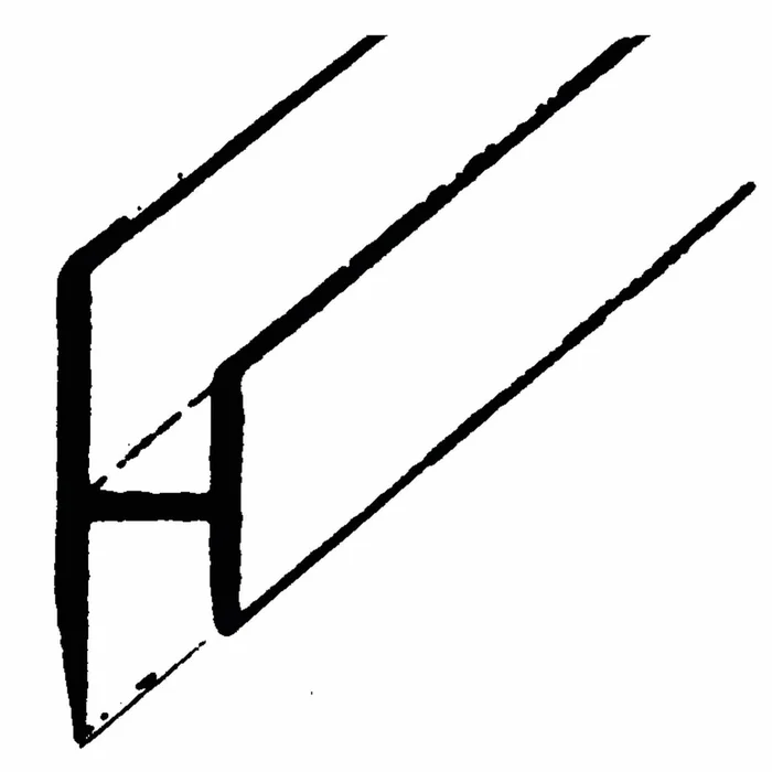Flachbaugruppenprofil – Farben: grau
